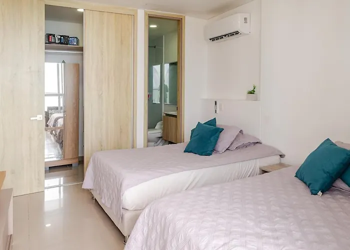 Apartamento Moderno Y Lujoso Con Vista Al Mar Piso 1903 - Cerca A Ciudad Amurallada